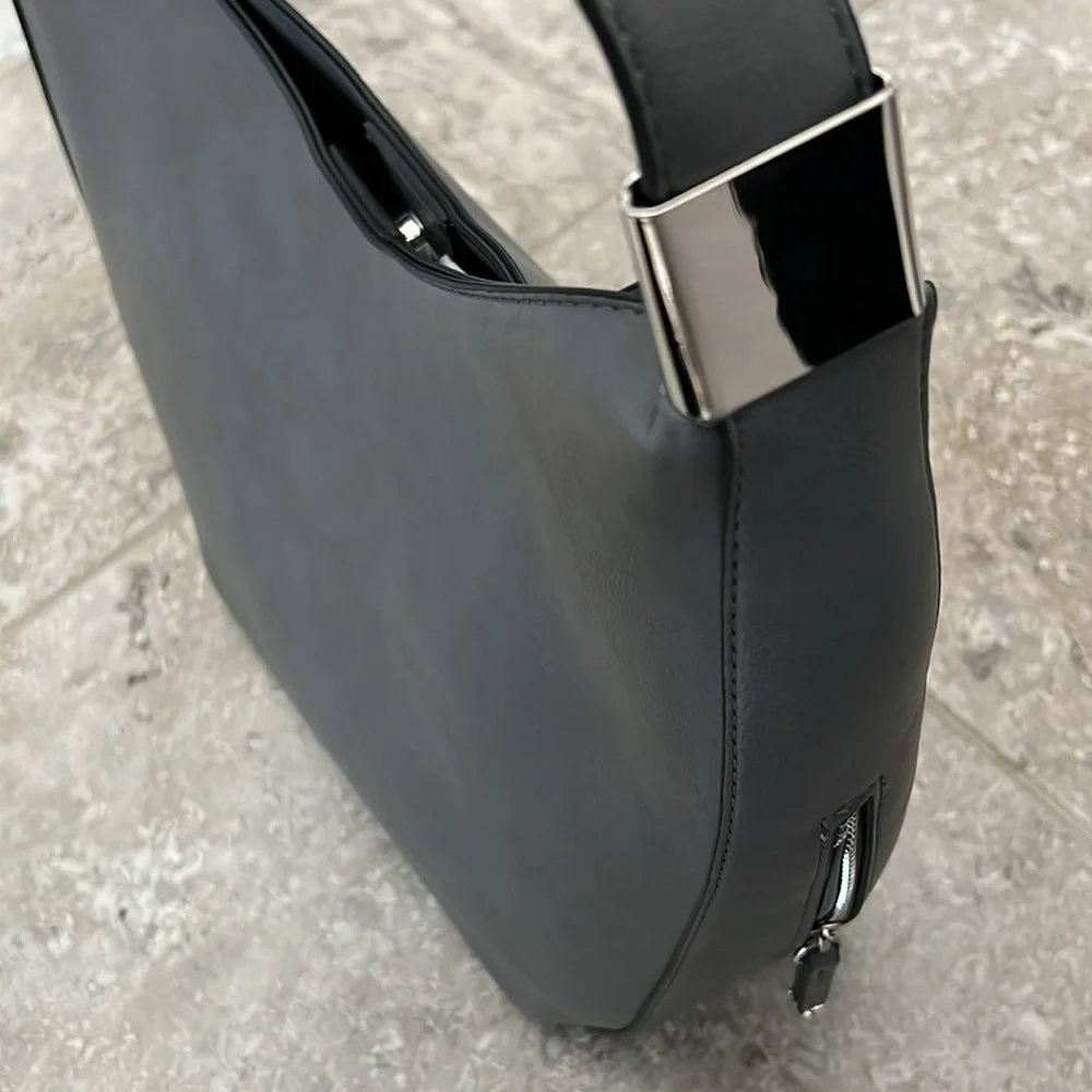 Alfani Bangle Hobo Bag in Gray, New w/Tag Retail $99.50